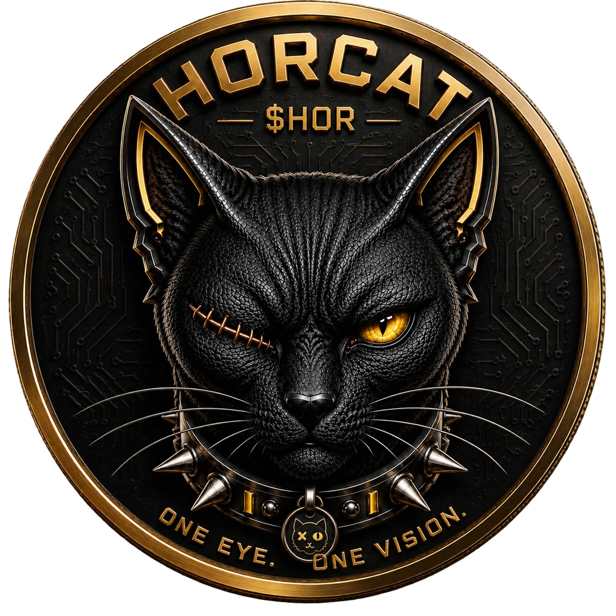 Official HORCAT coin artwork