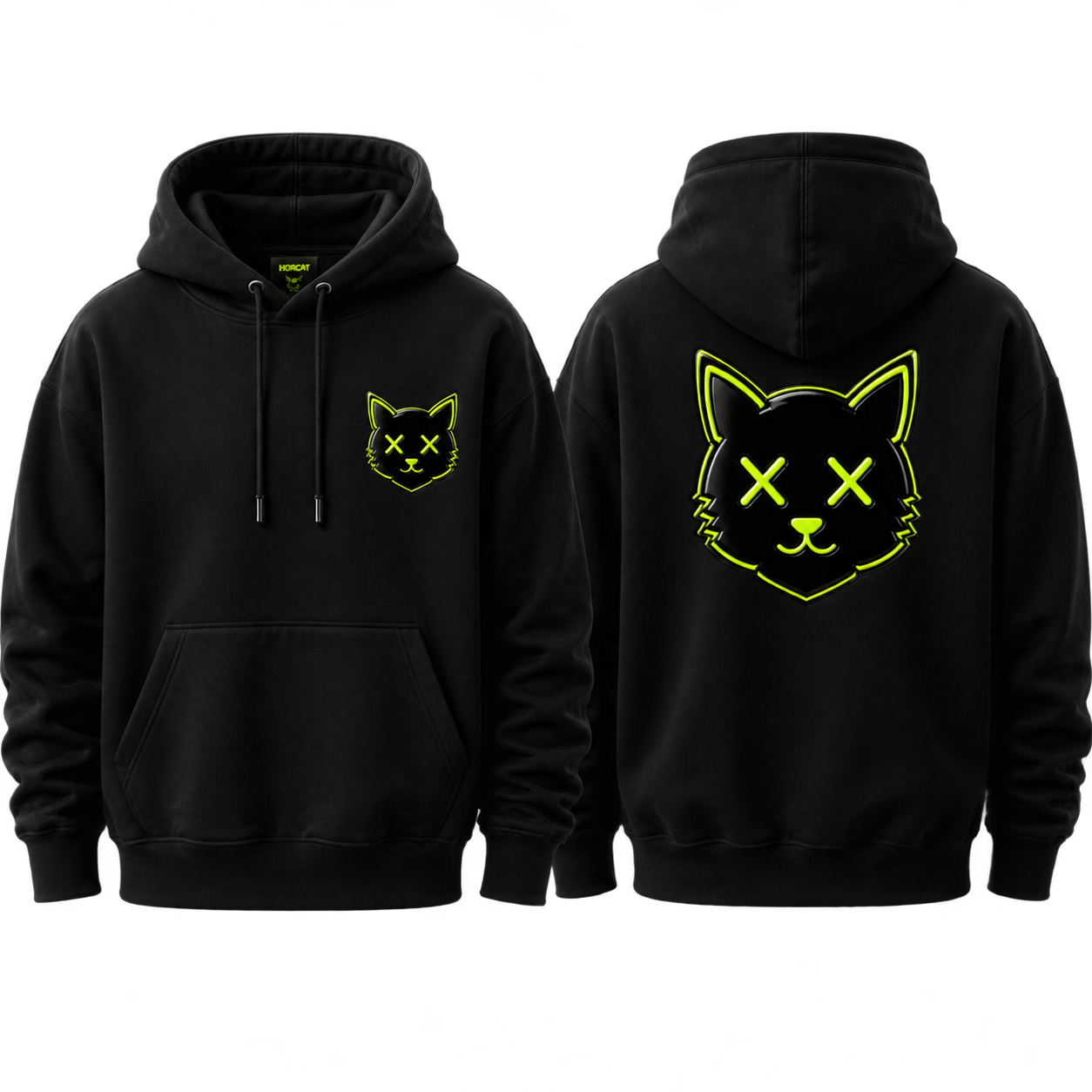 Nine Lives Black Hoodie